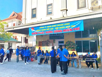 Tiếp sức mùa thi 2025 trường THCS- THPT Chu Văn An