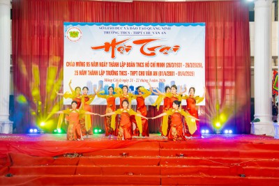 HỘI TRẠI CHÀO MỪNG 95 NĂM THÀNH LẬP ĐOÀN TNCS HỒ CHÍ MINH (26/3/1931 - 26/3/2026), 25 NĂM THÀNH LẬP TRƯỜNG THCS - THPT CHU VĂN AN (01/4/2001 - 01/4/2026)