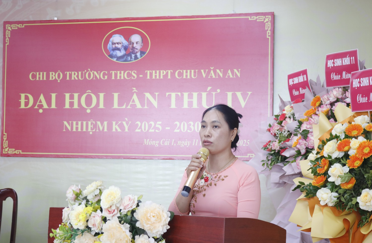 Đại hội Chi bộ Trường THCS- THPT Chu Văn An nhiệm kỳ 2025 – 2030