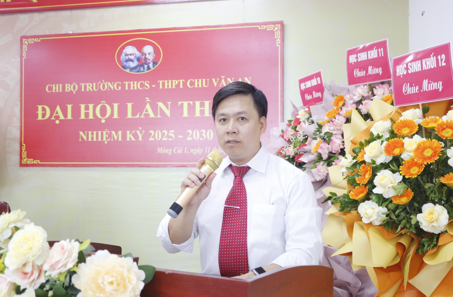 Đại hội Chi bộ Trường THCS- THPT Chu Văn An nhiệm kỳ 2025 – 2030